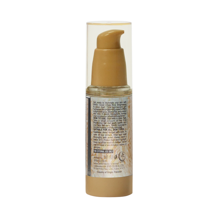 Organic Korean Rice Beauty Gel