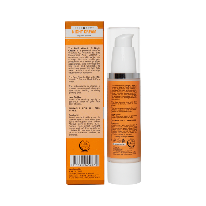 BNB Organic Vitamin C Night Cream